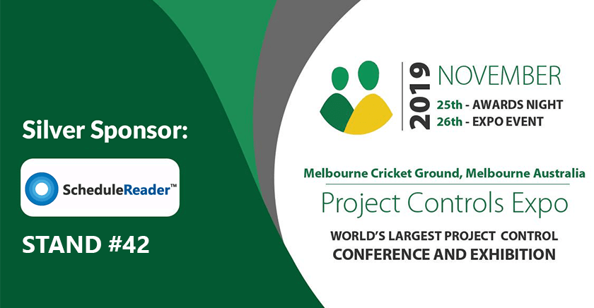 Events 13 ScheduleReader at the Project Controls Expo 2019 Australia