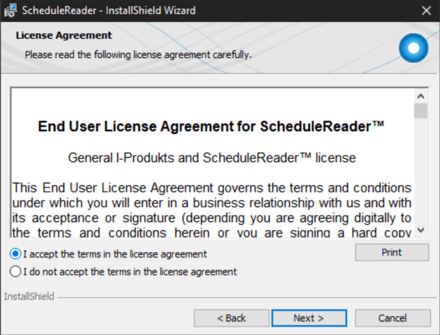 How to install ScheduleReader on Windows? 5 image 1 2