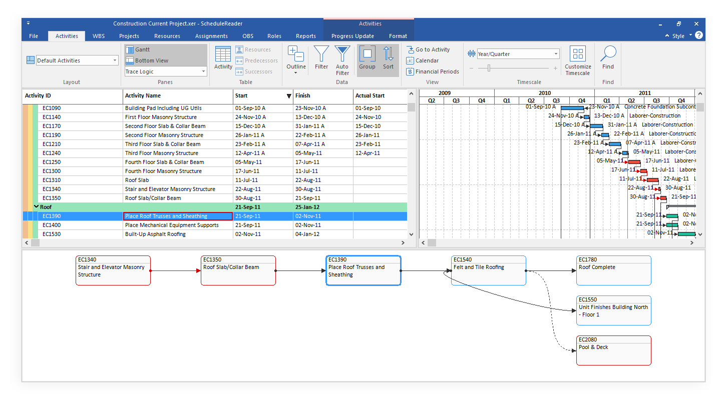 Xer File Example How to Open XER File | Instant Viewer for P6 Schedules