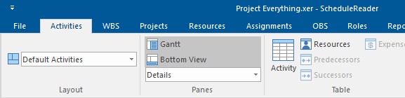 Resource optin in Activity ribbon