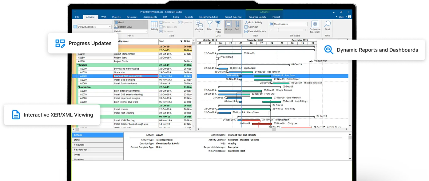Startseite 7 schedule reader hero image